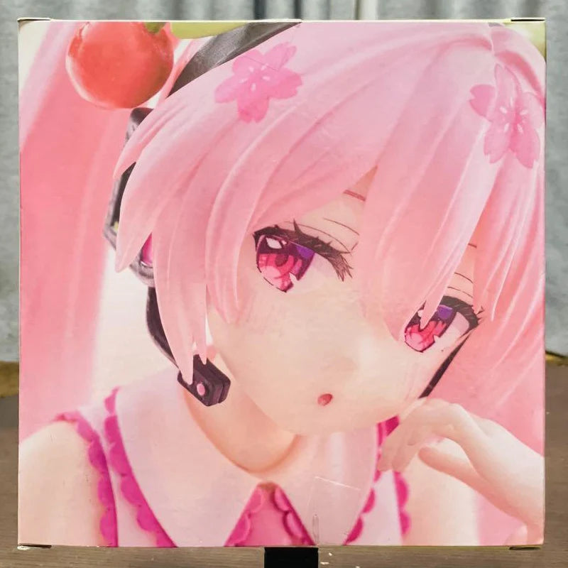 Bandai Hatsune Miku Cherry Pillow Ver 13CM PVC Model