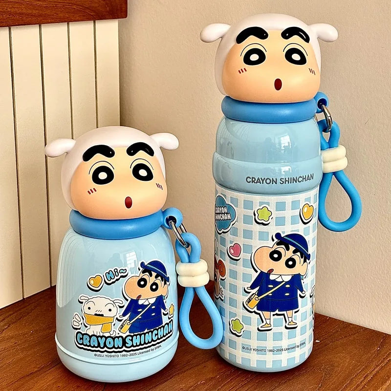 Original Crayon Xiaoxin Insulated Cup Blind Box Cute Large Capacity Portable Water Cup Christmas Surprise Girl Gift Mystery Box