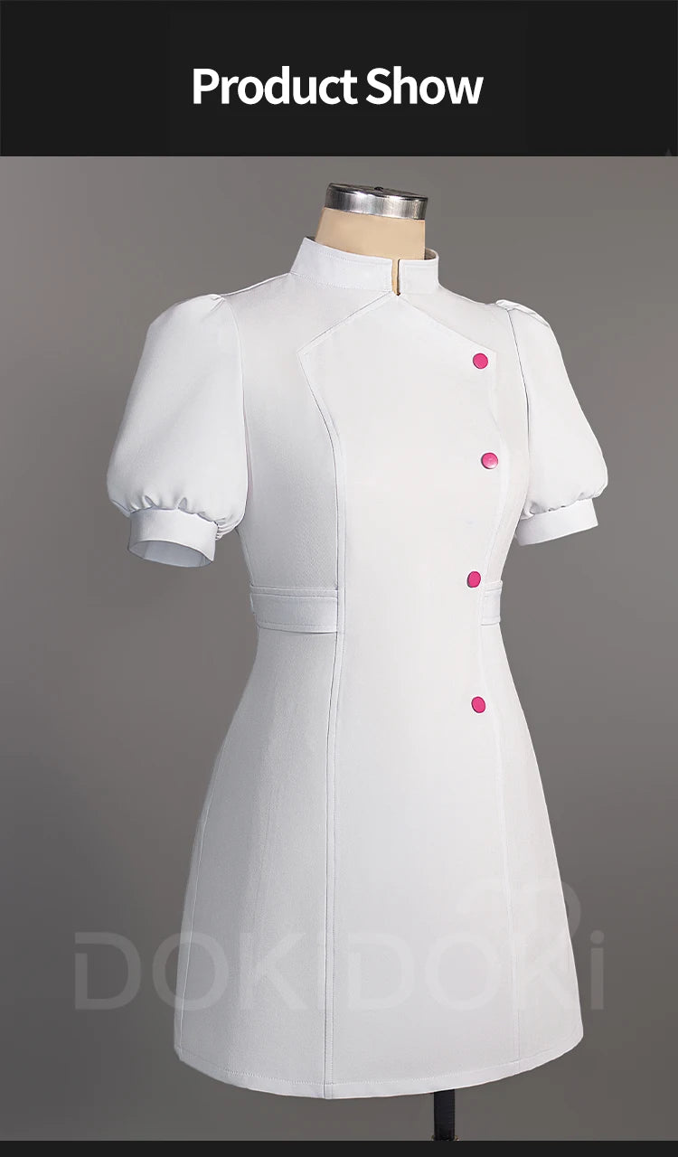 Mikuu Cosplay Costume【S-2XL】 DokiDoki-R Mikku Maid Nurse Sexy Dress Mikuu Rabbit Hole Cosplay Plus Size