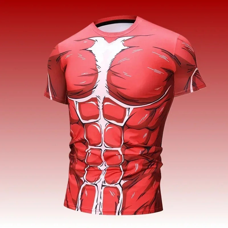 New Football Jerseys Japanese Anime Bandai Dragon Ball Goku Saiyan T-shirt Sporty Street Loose for Men and Children Christmas