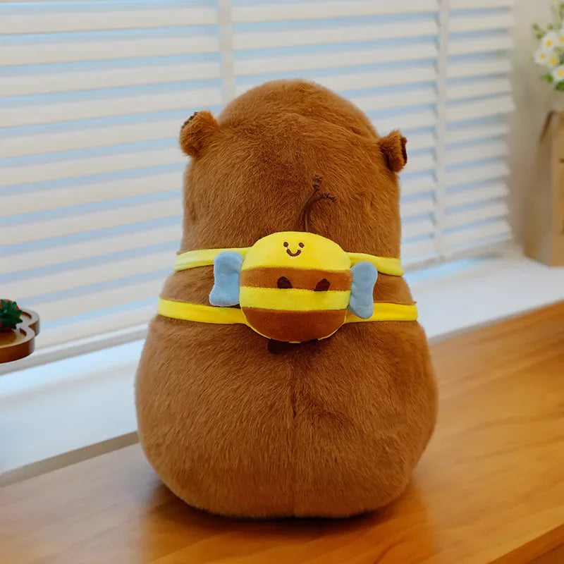 50cm Capybara Plush Simulation Capibara Anime Fluffty Toy Cute Doll Stuffed Animals Soft Doll Plush  Children's Birthday Gifts