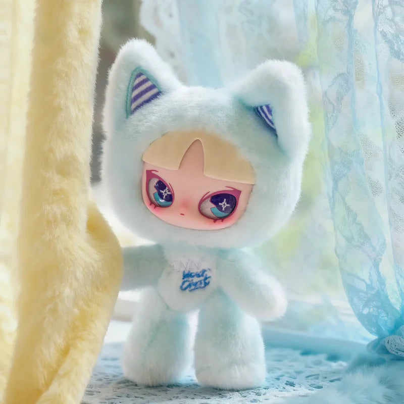 INNS Cat Inn Your Chat Series Mystery Blind Box Fluffy Kawaii Plush Doll Backpack Pendant Collectible Trendy Toy
