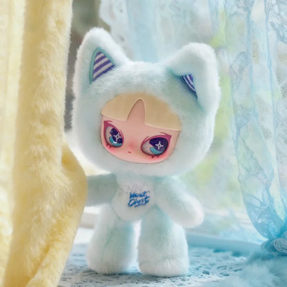 INNS Cat Inn Your Chat Series Mystery Blind Box Fluffy Kawaii Plush Doll Backpack Pendant Collectible Trendy Toy