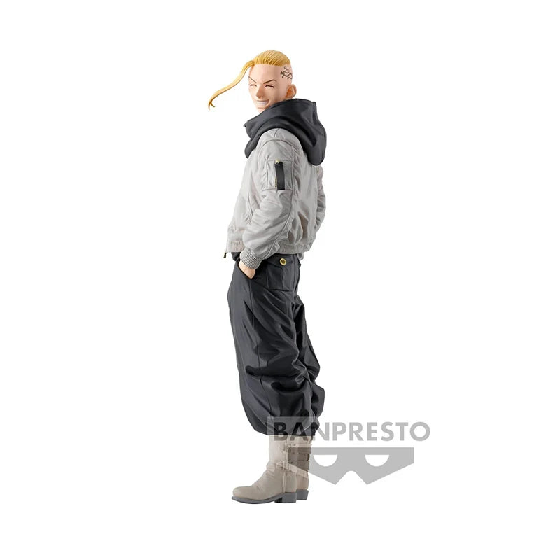 Bandai In Stock Banpresto Tokyo Revengers Draken Manjiro Sano Anime Model Figures Ornaments Collectibles Boxed Toys Gift Genuine