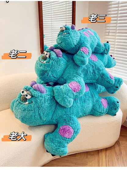 130cm Big Size Disney James P. Sullivan Cartoon Anime Plush Stuffed Doll Room Plushies Pillow Ornaments Children's Holiday Gifts