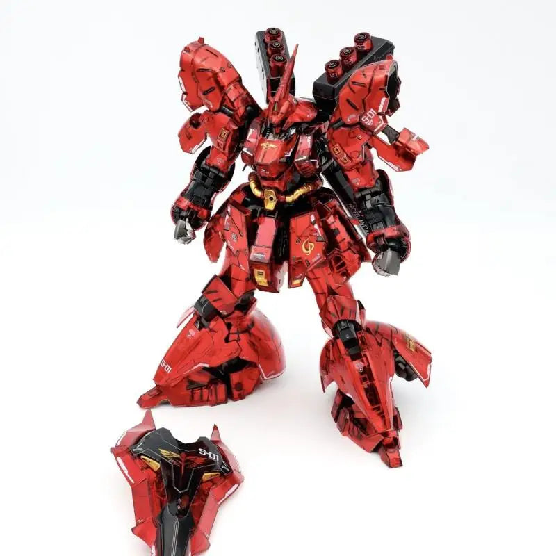RG MSN-04 Sazab Series Mecha Warrior Action Figure Model Toy with Detachable Parts High Detail Collectible Gift