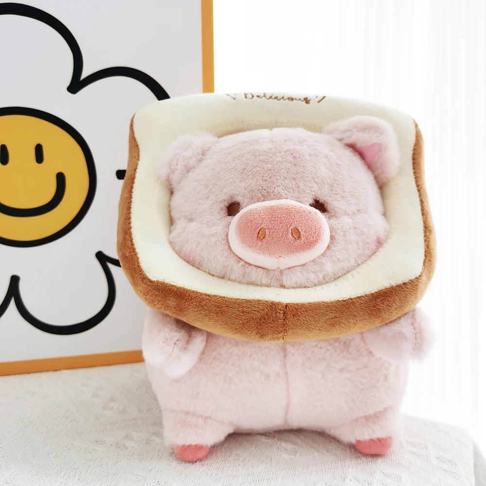 1pcs Cute Little Pig Miyoni Plush Toy Kawaii Stuffed Animal Piggy Soft Doll Sleep Companion Gift For Girl Boy