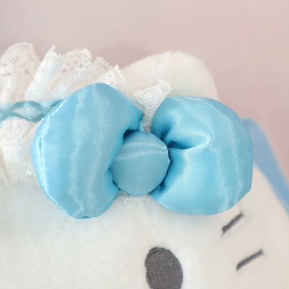 Sanrio Cartoon Anime Hello Kitty My Melody Cosmetic Bag Coin Purse Cute Kuromi Cinnamoroll Plush Bag Gifts For Girl