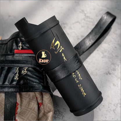 Wuthering Waves Qiuyuan Cosplay Costume Wig Uniform Outfit Headwear Carnival Halloween Party for Women Men Role Play Accessory