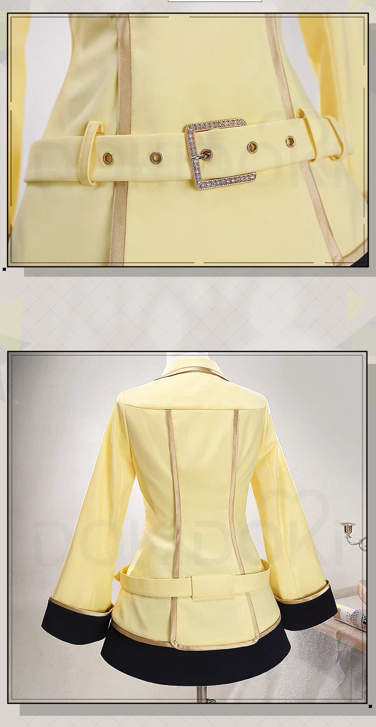 IN STOCK C / Kallenn Cosplay Costume Anime Cosplay DokiDoki-R Lelouchh C Cosplay Women Cute School Uniform Costume