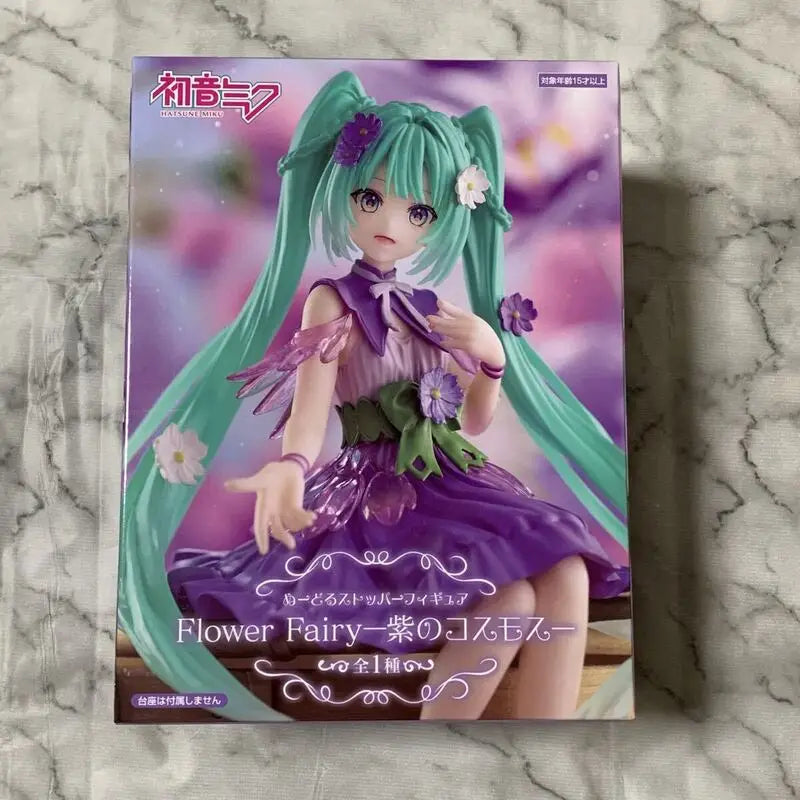 FuRyu Hatsune Miku Flower Fairy Purper Cosmos 14CM PVC Model