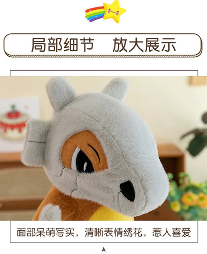 Pokemon Cubone Plush Toys Pokémon Anime Plushie Dolls 45/70cm Kawaii Pillow Rabbit Stuffed Cubone Christmas Gifts for Childrens