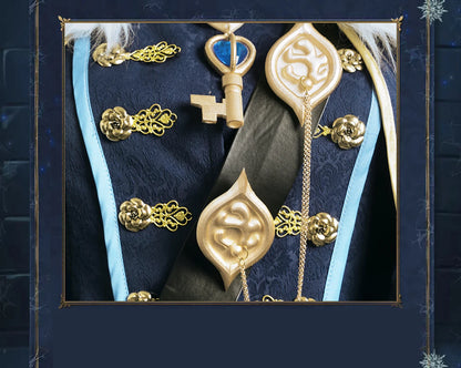 UWOWO Collab Series Game Identity V Prison Warden Hermit Alva Lorenz Cosplay Costume