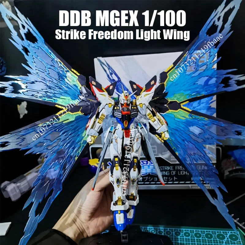 In Stock DDB Strike Freedom Light Wing MGEX 1/100 Light Wing Special Effects Model Accessories Package Assembly Model Kit Gifts