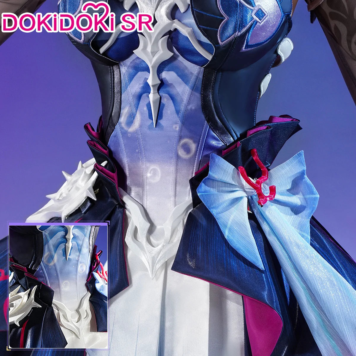 Hysilens Cosplay Costume Game Honkai: Star Rail DokiDoki-SR HSR Dress Hysilens Cosplay Halloween Costume