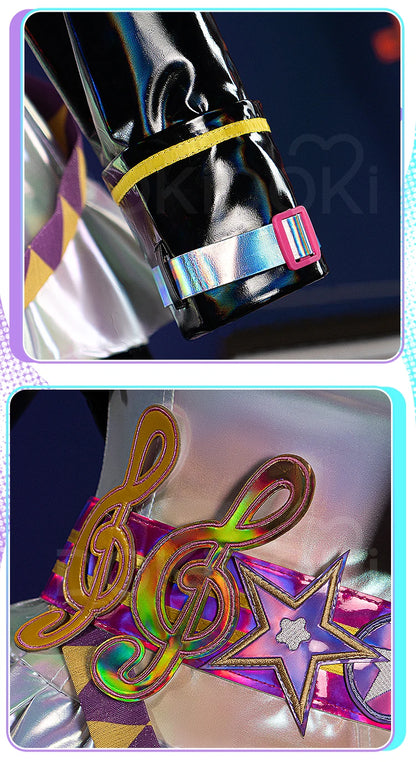 IN STOCK Rinn Lenn Lukaa Cosplay Costume【XS-2XL】DokiDoki-R Women Men Cute Short Dress Costume Muse Dash Rinn Cosplay Plus Size