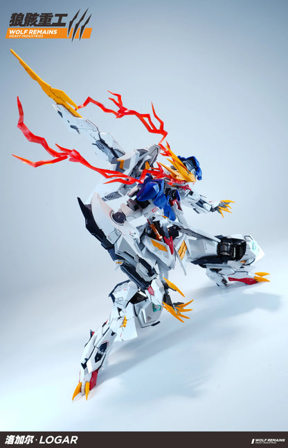 WOLF REMAINS HEAVY INDUSTRIES 1/60 PG Wolf King Barbatos Head Light Cluster Assembly Model Kit Collectible Toy Gift