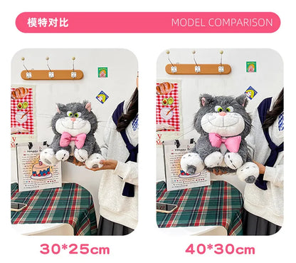 50/60/80cm Super Big Size Lucifer Disney Kawaii Anime Plush Stuffed Doll Cartoon Decoration Plush Pillow Children's Holiday Gift