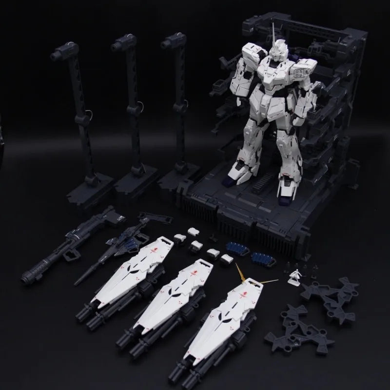 【Revised Edition】Mythical beast Model MG 1/100 Unicorn 2201 MGEX RX-0 Assembly Model Kit Robot Action Figures Plastic Toys Gifts