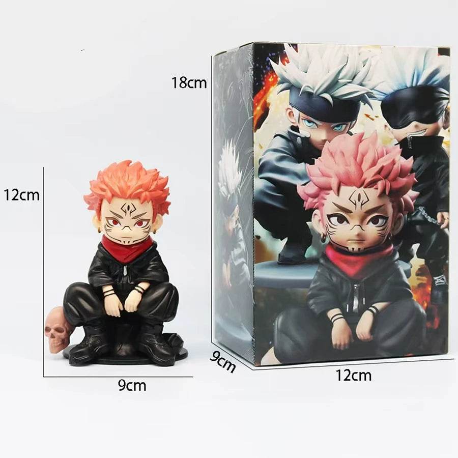 Jujutsu Kaisen Anime Figure 3 Style Satoru Gojo Action Figure Lord of the Curse Sukuna Figurine Collection Model Doll Toys Gifts