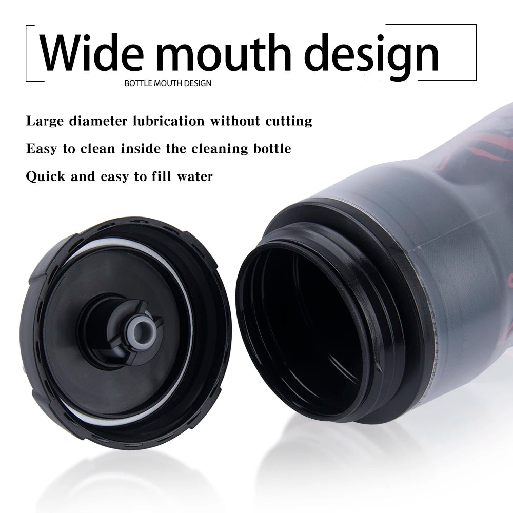Bolany 600ml Mountain Cycling Water Bottle PP5 Double-Layer Insulated Leak-Proof Outdoor Sports Cup