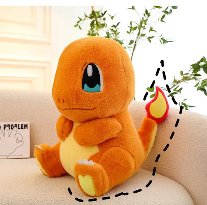 35/80cm Charmander Pokemon Plush Toys Large Anime Doll Cute Pillow Giant Pokémon Plushie Squirtle Stuffed Gift for Kid Christmas