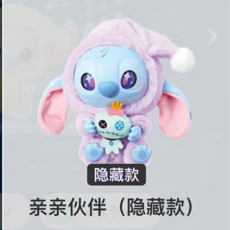 Stitch Eat Something Before Sleep Series Blind Box Toy Mystery Box Anime Figure Stitch Doll Pendant Ornaments Kid Christmas Gift
