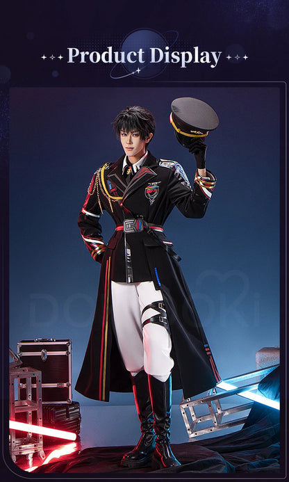 IN STOCK Caleb Cloudsreach Strategy Cosplay Costume Game Love and Deepspace【XS-3XL】DokiDoki-R Men Halloween Uniform Plus Size