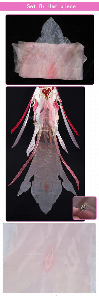 PRE SALE UWOWO Elysia Cosplay Game Honkai Impact 3: Elysia New Battlesuit "Hi♪ Love Elf" Cosplay Costume Halloween Costume