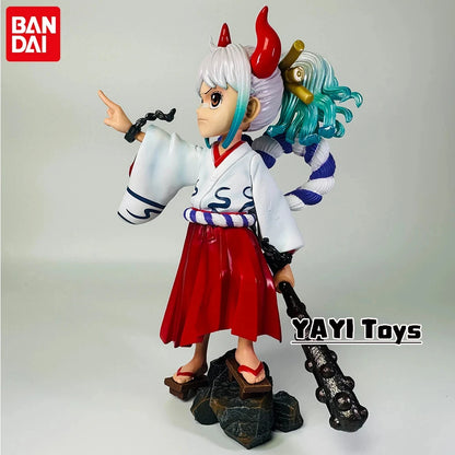 New 17cm One Piece Wano Yamato Anime Figure Childhood Yamato Figurine Action Model GK Statue PVC Collection Toys Gifts