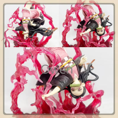 Kamado Nezuko Anime Demon Slayer: Kimetsu no Yaiba Figurine Kochou Shinobu Action Figures PVC Statue Collection Model Toys Gifts