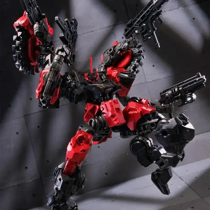 Anonymous Bird ND-O1 Series High Detail Transformable Moto Mecha Warrior Assembly Model Toy Gift