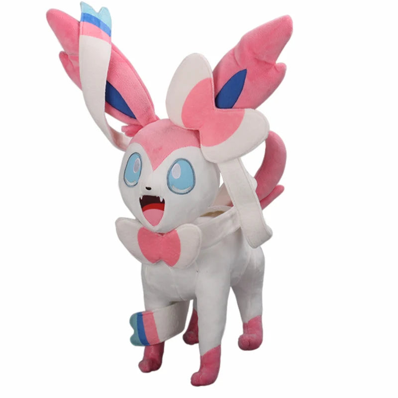46cm Anime Pokemon Doll Pokémon Fairy Eevee Plush Doll Toy Kawaii Anime Plush Stuffed Doll Children's Companion Gift