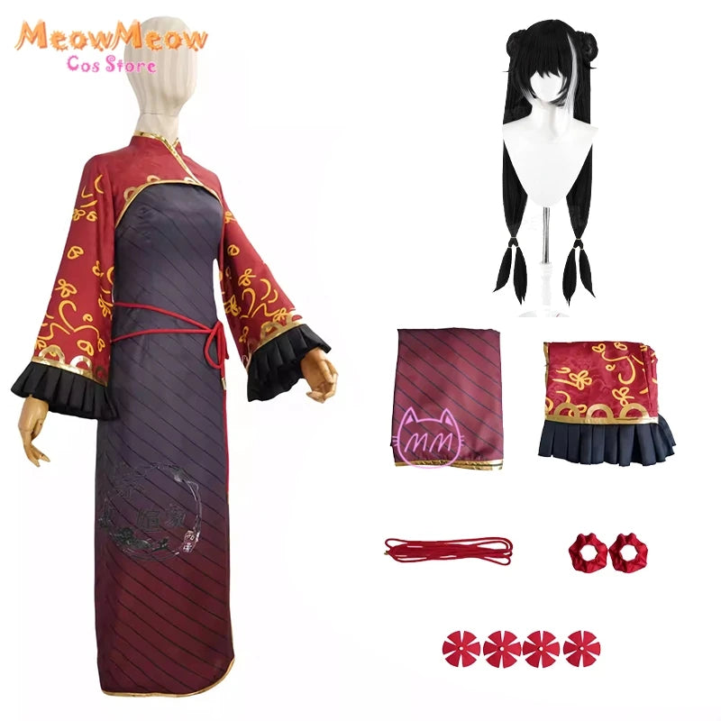Limbus Jia Ga-Si-Chun Cosplay Set Polyester Unisex - Costume and wig / S / Female size