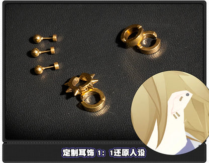 Zenless Zone Zero Hugo Cosplay Costume Wig Mask Hat Mockingbird New Eridu Hugo Vlad Ravenlock Halloween Party for Women Men Prop