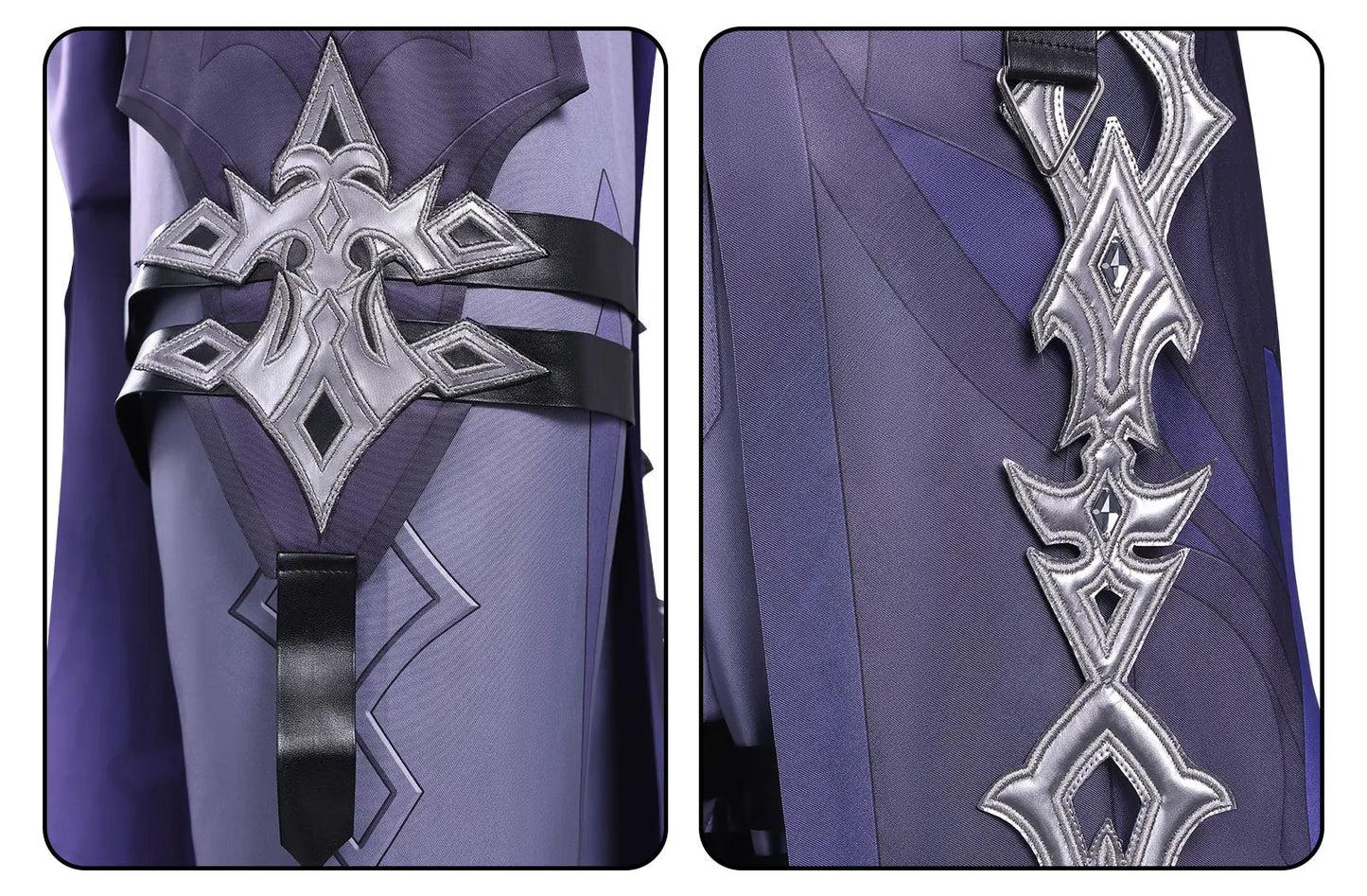 Genshin Impact Kyryll Chudomirovich Flins Cosplay Costume Wig Uniform Halloween Party for Women Men Carnival Role Play Outfit