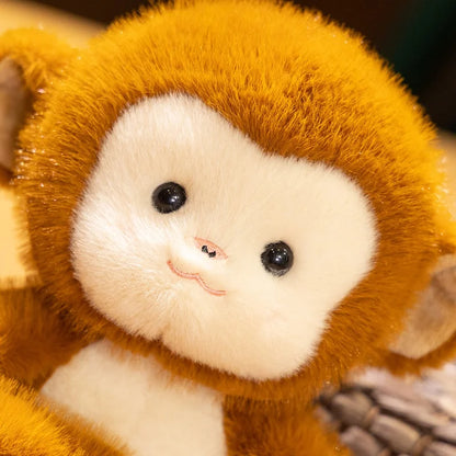 Simulation Animal monkey Plush Doll Cute Cartoon monkeys Stuffed Toy For Children Kids Girls kawaii room decor ﻿