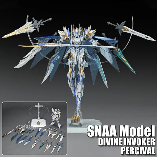In Stock SNAA Model DIVINE INVOKER PERCIVAL 1/144 Assembly Model Kit The Round Table Knights Action Figurine Model Toy Gifts