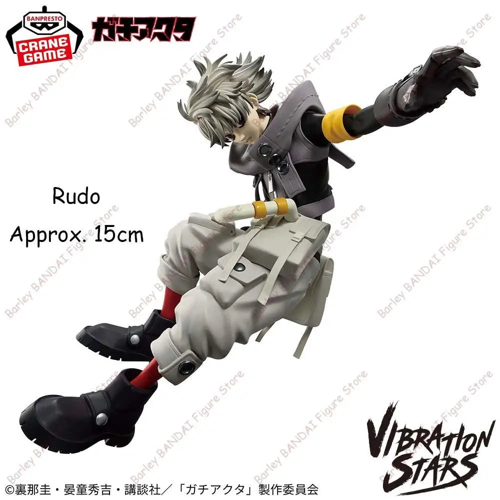 Banpresto Gachiakuta Vibration Stars Zanka Nijiku Rudo 14-27cm PVC Model