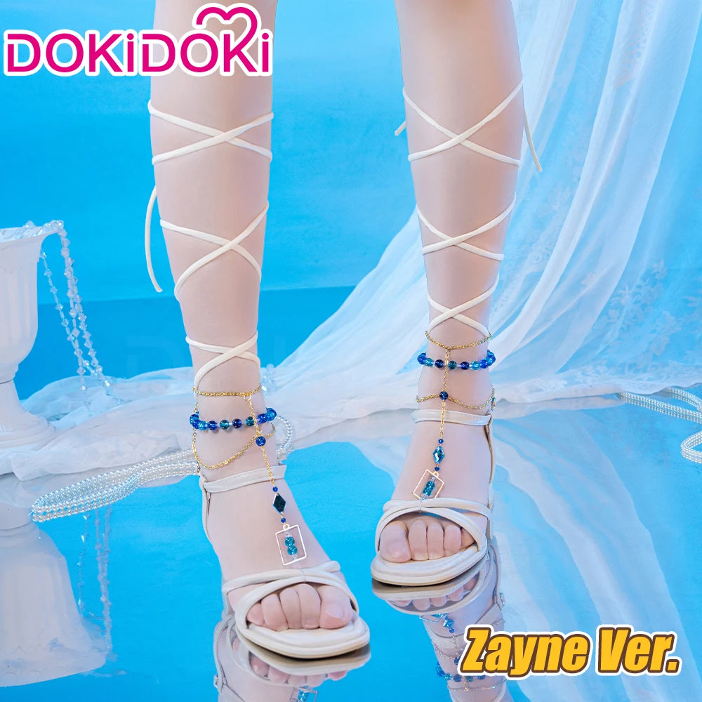 Dreamy Heart Heroine MC Hunter Cosplay Shoes Game Love and Deepspace DokiDoki Women Hunter Cosplay Beach Shoes Rafayel Cosplay