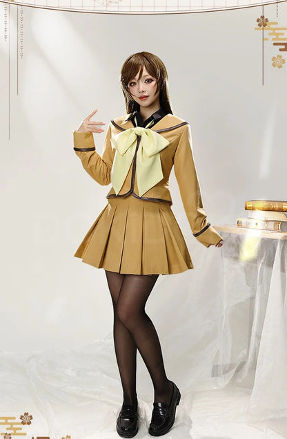 IN STOCK Momozono Nanamii Costume Anime Cosplay DokiDoki-R Women Cute School Uniform Cosutme Momozono Nanamii Cosplay