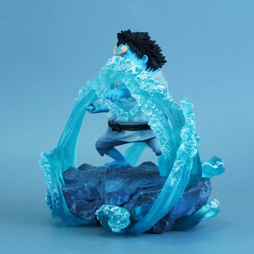 14.5cm Anime One Piece Jinbe PVC Action Figure Statue Desktop Ornament Collection Model Toy Gift
