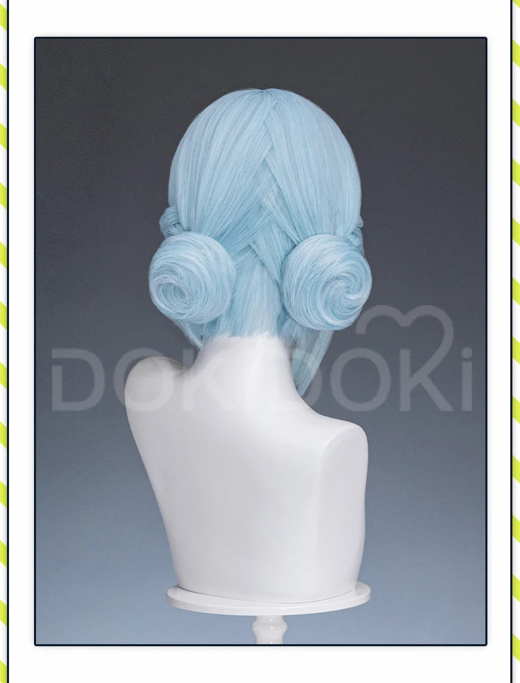 IN STOCK Ineffa Nefer Jahoda Flins Wig Game Genshin Impact DokiDoki Men Gradient Deying Hair Flins Cosplay Free Cap Halloween