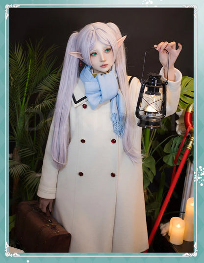 Frieren Himmel Fern Cosplay Costume Anime Frieren: Beyond Journey's End【XS-2XL】DokiDoki-R Women Winter Costume Plus Size
