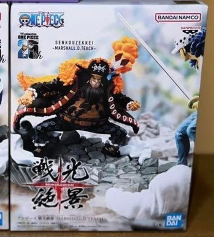 In Stock Original Banpresto Senkouzekkei Arshall D Teach Trafalgar Law Figure Anime One Piece Model Boxed Toys Gift Genuine