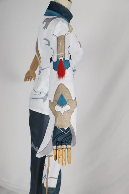 5 Star Dan Heng Imbibitor Lunae Cosplay Costume Honkai Star Rail Uniform Wig Dragon Horn Earrings Astral Express Party Men Women