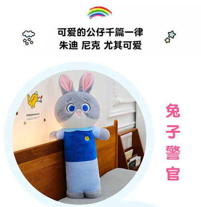 70/90/110cm Big Size Zoo Tropolis Nick Wilde Judith Laverne Hopps Disney Anime Plush Stuffed Doll Pillow Plushies Ornaments Gift