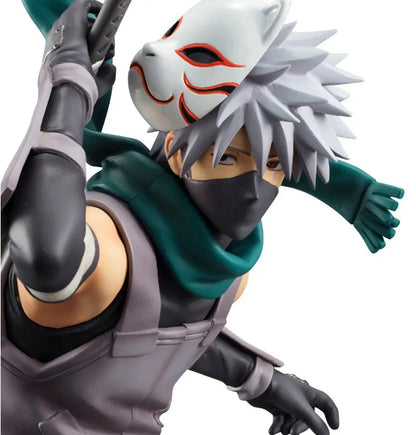 23CM Anime Naruto Hatake Kakashi Statue PVC Action Figure Naruto Shippuden Kakashi Figurine Collectible Model Toy