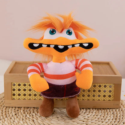 New Inside Out 2 Plush Anxiety Doll Cute Joy Fear Anger Disgust Sadness Riley Plushish Toys Collection Model Toy Birthday Gift