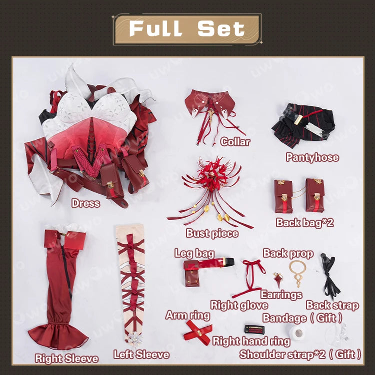 PRE SALE UWOWO  Phrolova Cosplay Game Wuthering Waves WuWa Phrolova Cosplay Costume Halloween Costume